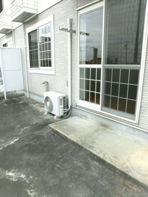 【庭】 | さくらハイツＡ | お庭でゆったりと過ごせます