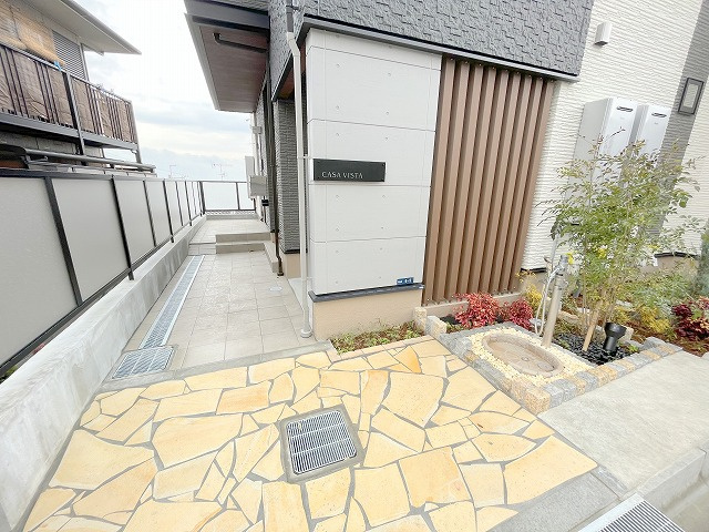 CASA VISTAのエントランス|清潔なエントランスです