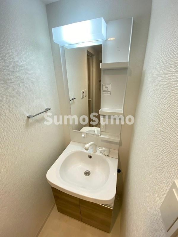 S-RESIDENCE中呉服の洗面所