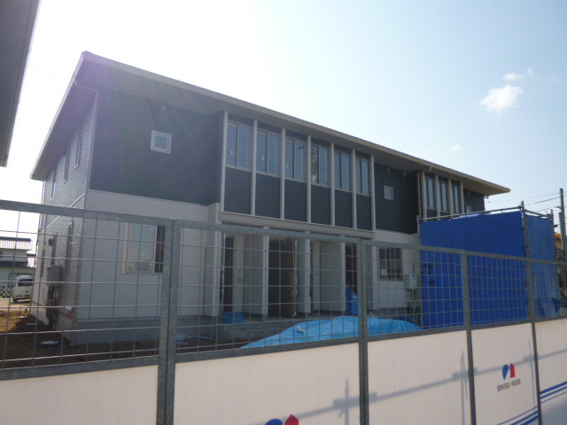 総社市中央４丁目のアパートの外観