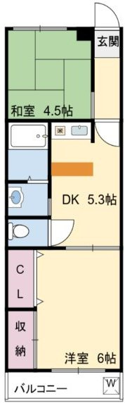 トラミッド友栄の間取り