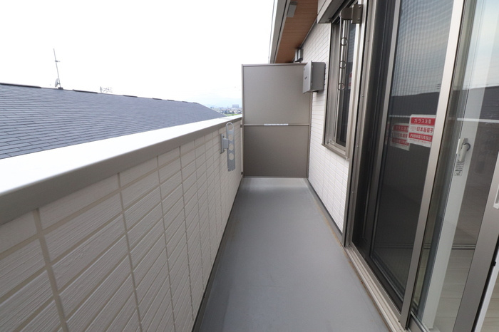 パーチェ御幸のバルコニー