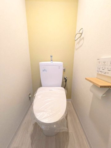 仁川グリーンハイツのトイレ|ゆったりとした空間のトイレです