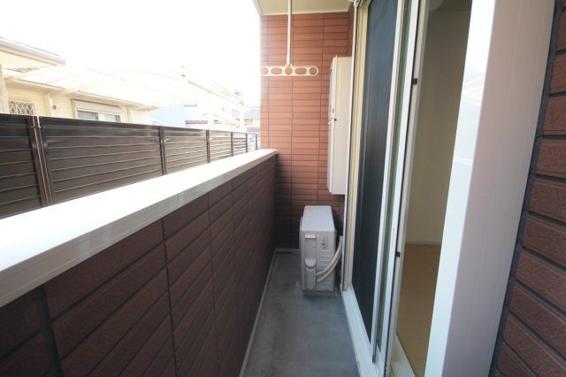 アティレ　ジャンのバルコニー|広々としたバルコニーです