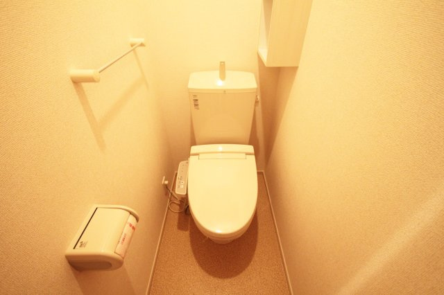 アティレ　ジャンのトイレ|落ち着いた色調のトイレです