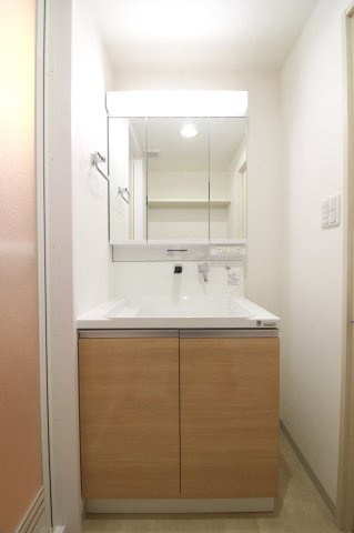 コープ野村新安城B棟の独立洗面台