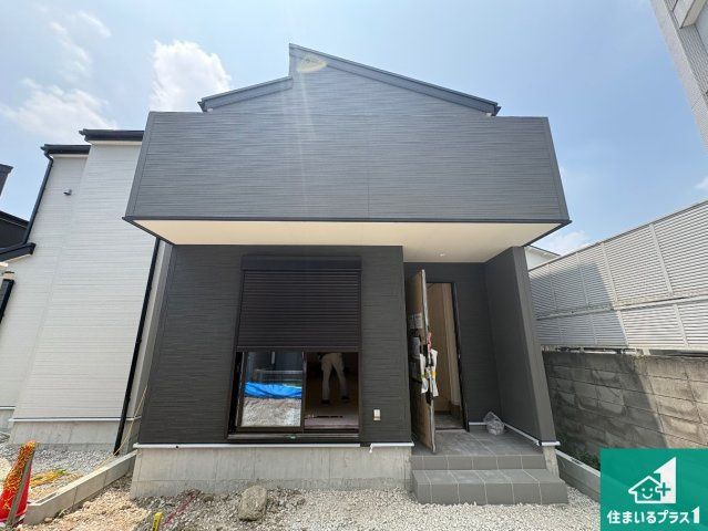 河内長野市古野町　第2期　新築一戸建ての外観|現在の進捗状況です！順調に作業進行中、完成が待ち遠しいです！詳細の間取り等、お気軽にお問い合わせください！