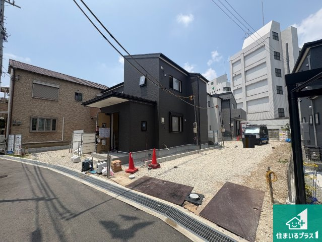 河内長野市古野町　第2期　新築一戸建ての外観|現在の進捗状況です！順調に作業進行中、完成が待ち遠しいです！詳細の間取り等、お気軽にお問い合わせください！