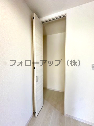 岸和田池尻町３期2号棟の収納|専用の収納スペースです