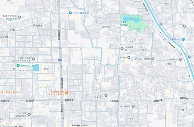 7(土)8(日)現地説明会　松原市北新町　全3邸の地図