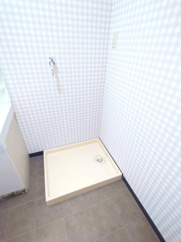 平泉スクールマンションの設備|洗濯機置き場