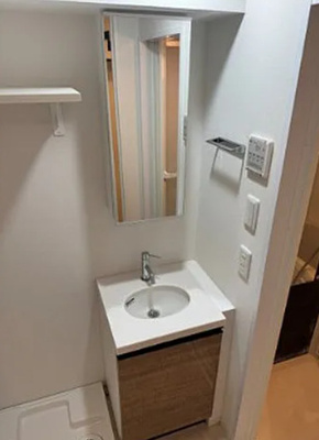 【洗面所】 | Live Flat蔵前