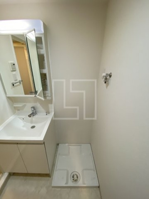 【洗面所】 | セイル淀屋橋 | セイル淀屋橋　室内洗濯パン