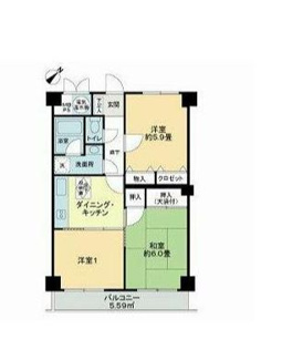 【間取り】 | ライオンズマンション戸塚第５
