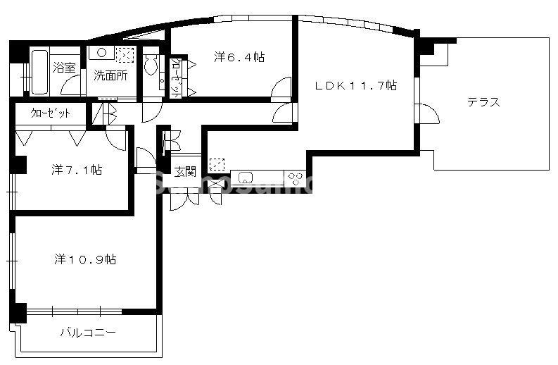 TYビルの間取り