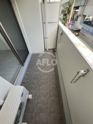 クレアグレイス岸里のバルコニー|クレアグレイス岸里　バルコニー