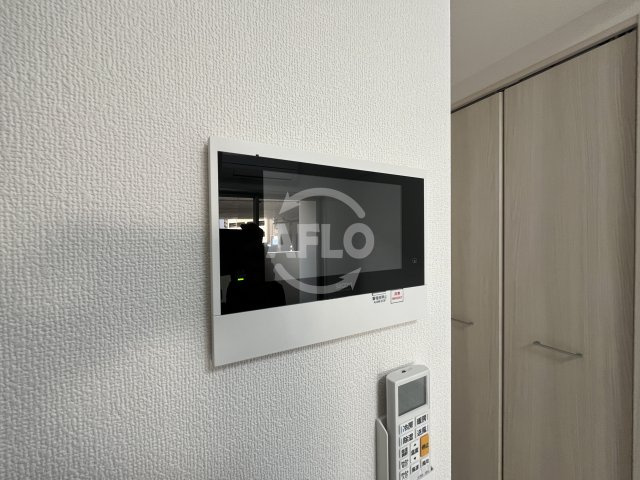 クレアグレイス岸里のセキュリティ|クレアグレイス岸里　モニター付きインターホン