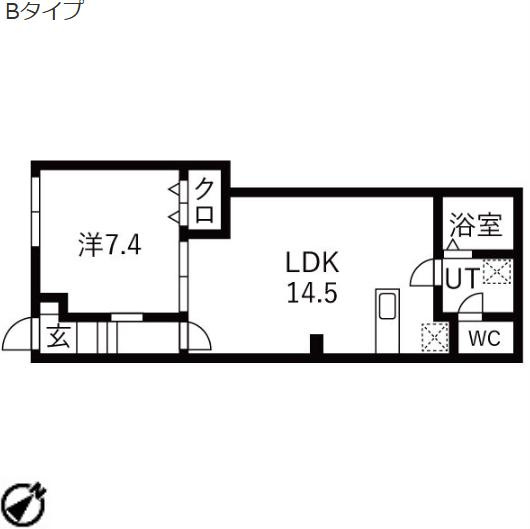 アイリス渋谷の間取り
