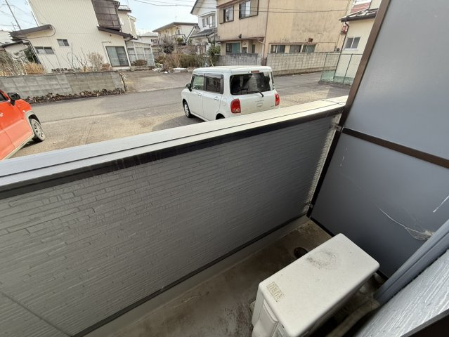 キャッスルエイトのバルコニー