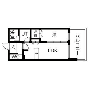 YAKUIN SQUAREの間取り