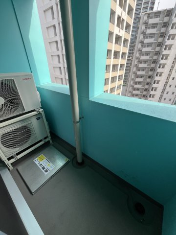 W-gates Towerのバルコニー