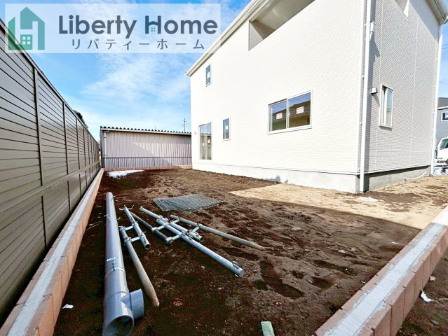 常陸大宮市姥賀町第3　新築戸建　4号棟の庭