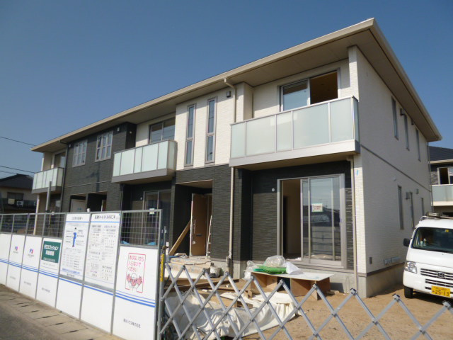 総社市中央４丁目のアパートの外観