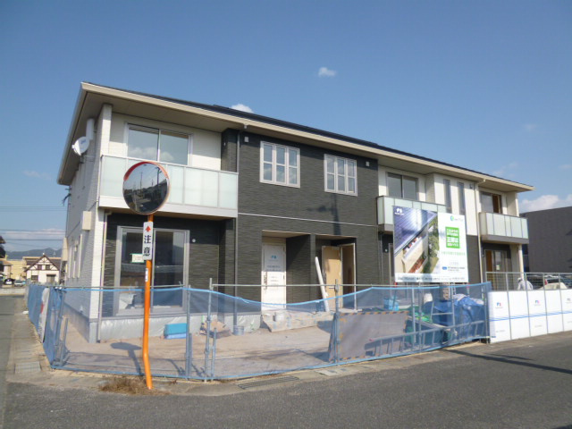 総社市中央４丁目のアパートの外観