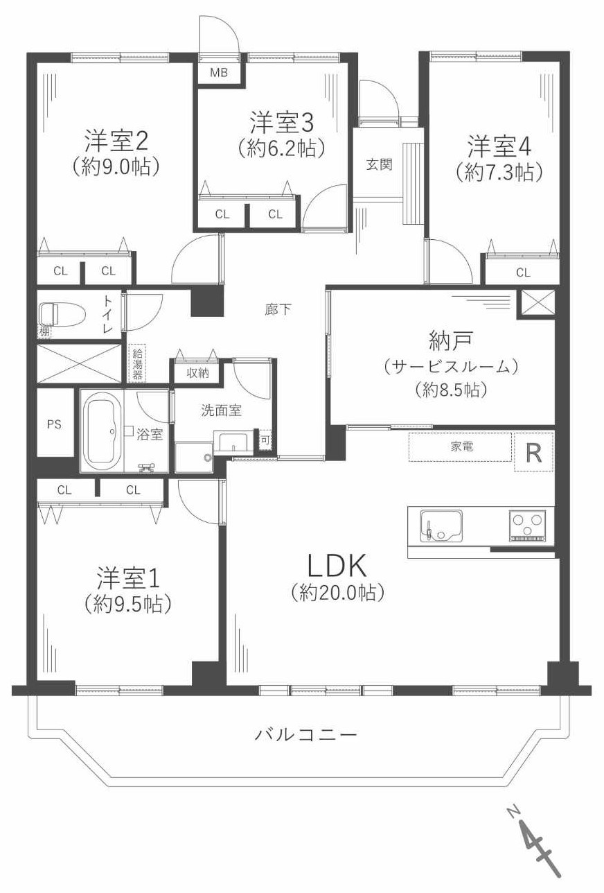 夙川台サンハイツD棟