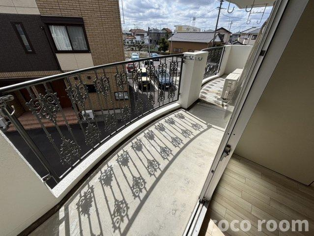 メゾンラフィネのバルコニー