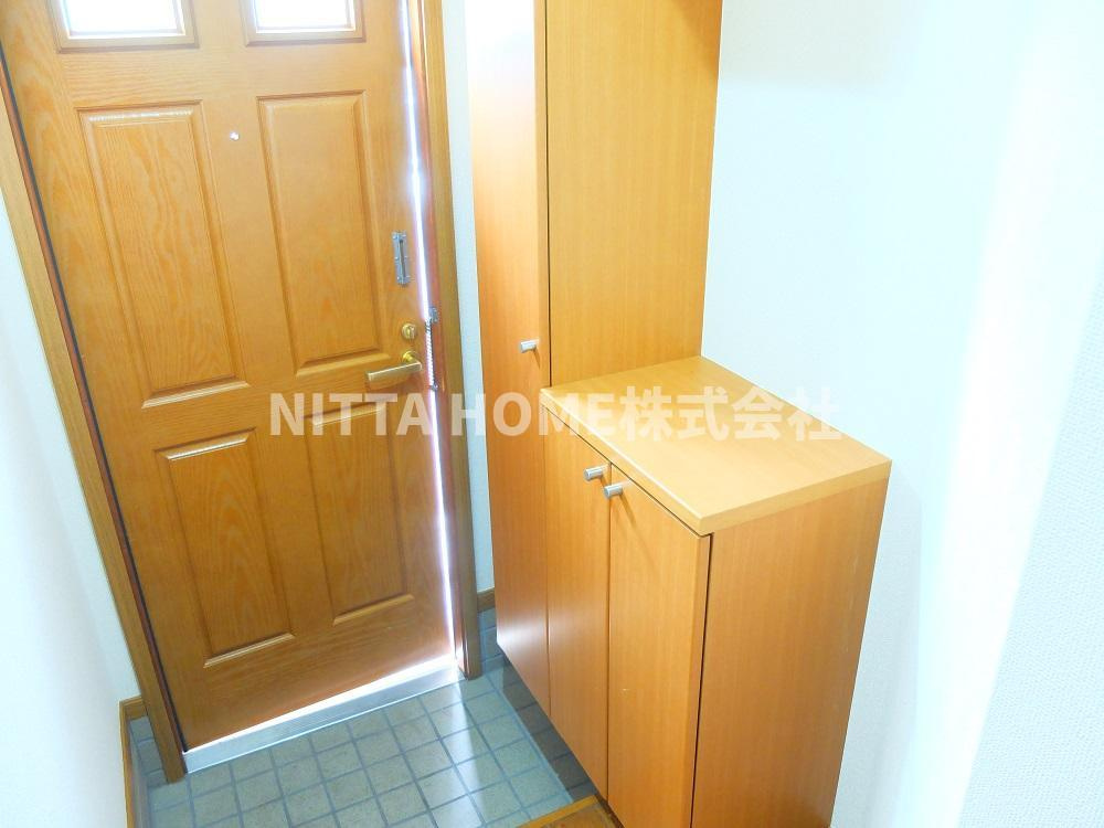 メゾンソレイユＢの設備|シューズボックスも完備しています★