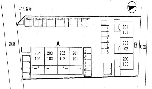 メゾンソレイユＢのセキュリティ