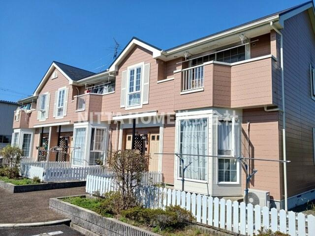 メゾンソレイユＢの外観|電子キーを搭載しています◆