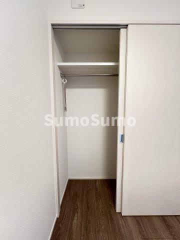 アジールコート三宿テラスの収納|使い勝手のいい寝室です