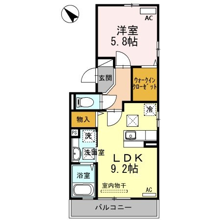 アンベリールの間取り
