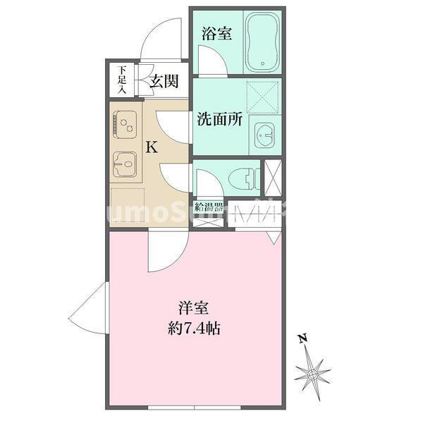 アトリオフラッツ三軒茶屋Northの間取り