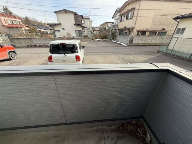 キャッスルエイトのバルコニー