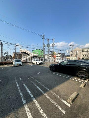 アムシュトラーセの駐車場