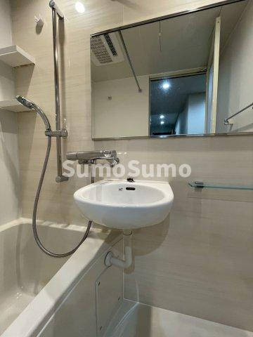 アルファコンフォート博多の洗面所