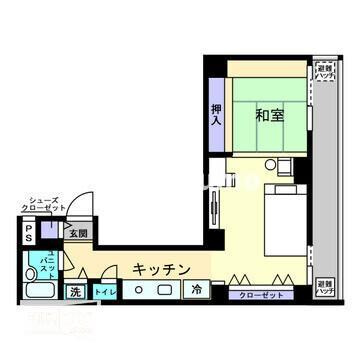アルファコンフォート博多の間取り