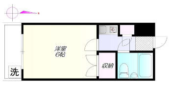 アルカディア下北沢の間取り