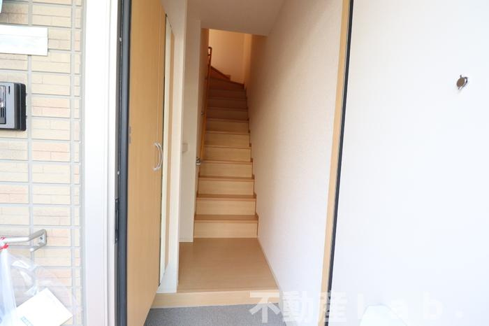 リーブルの玄関