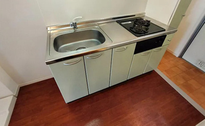 【キッチン】 | ＡＵＢＥ | お料理しやすいキッチンです