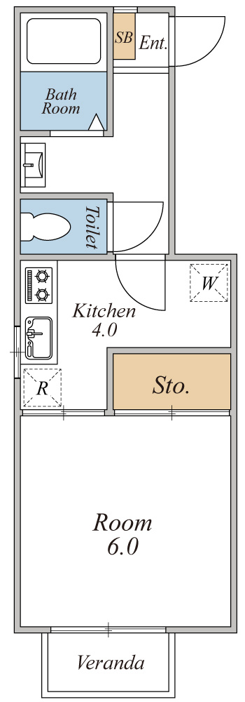 GGレジデンス東堀川の間取り