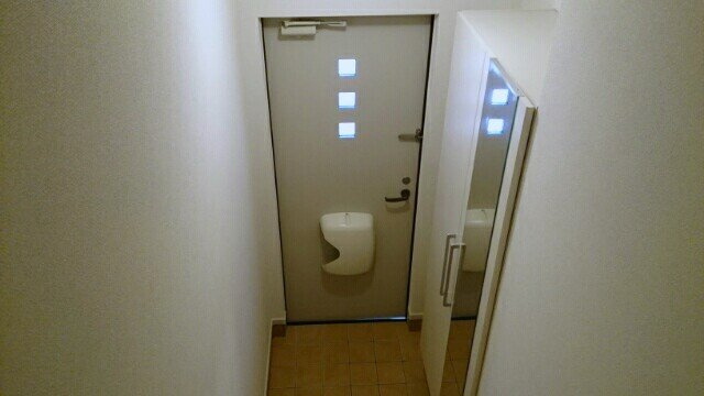 ミニョン　フルールの玄関