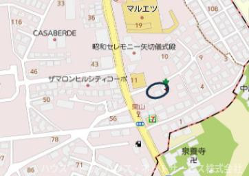 サウスハイムの地図