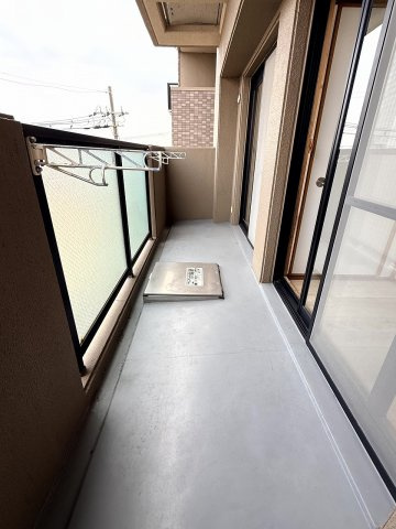 ベネフィス鴨池Iのバルコニー