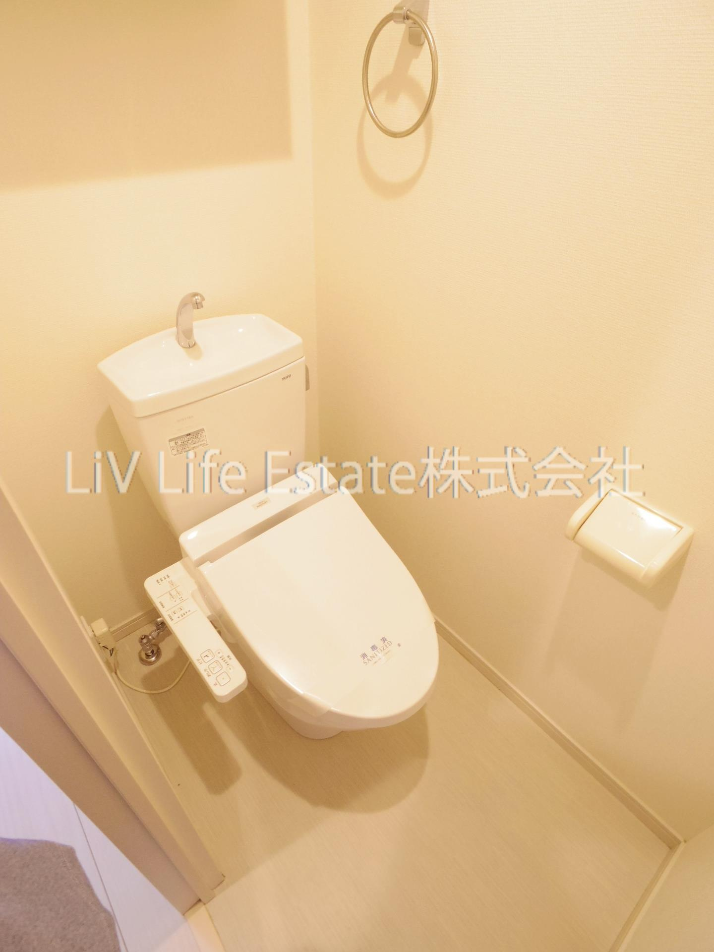 小平市学園西町２丁目のアパートのトイレ