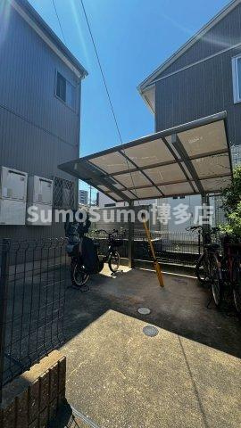 ウイング荒江の駐車場|駐車場完備です