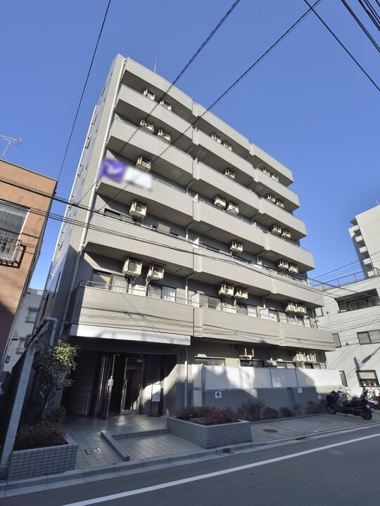 三の輪シティハウスの外観|オートロック付き新耐震基準マンション、三の輪シティハウスは即日現地案内可能となっておりますので、お気軽にお問い合わせください！